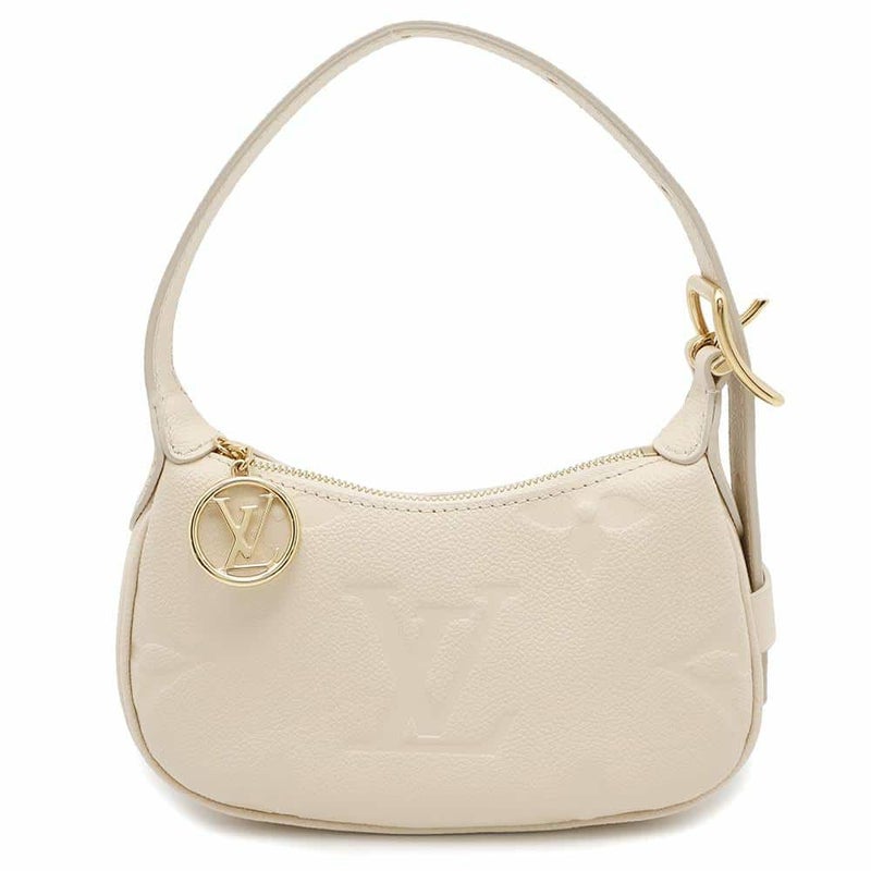 ルイヴィトン ハンドバッグ モノグラム・アンプラント ミニムーン M82519 LOUIS VUITTON アイボリー