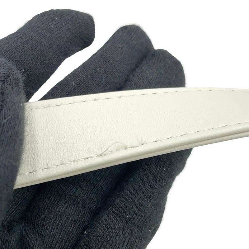 ディオール ハンドバッグ レディ D-JOY カナージュ ミディアム ラムスキン M0540ONGE Christian Dior 2way 白 ホワイト