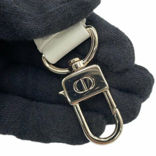 ディオール ハンドバッグ レディ D-JOY カナージュ ミディアム ラムスキン M0540ONGE Christian Dior 2way 白 ホワイト