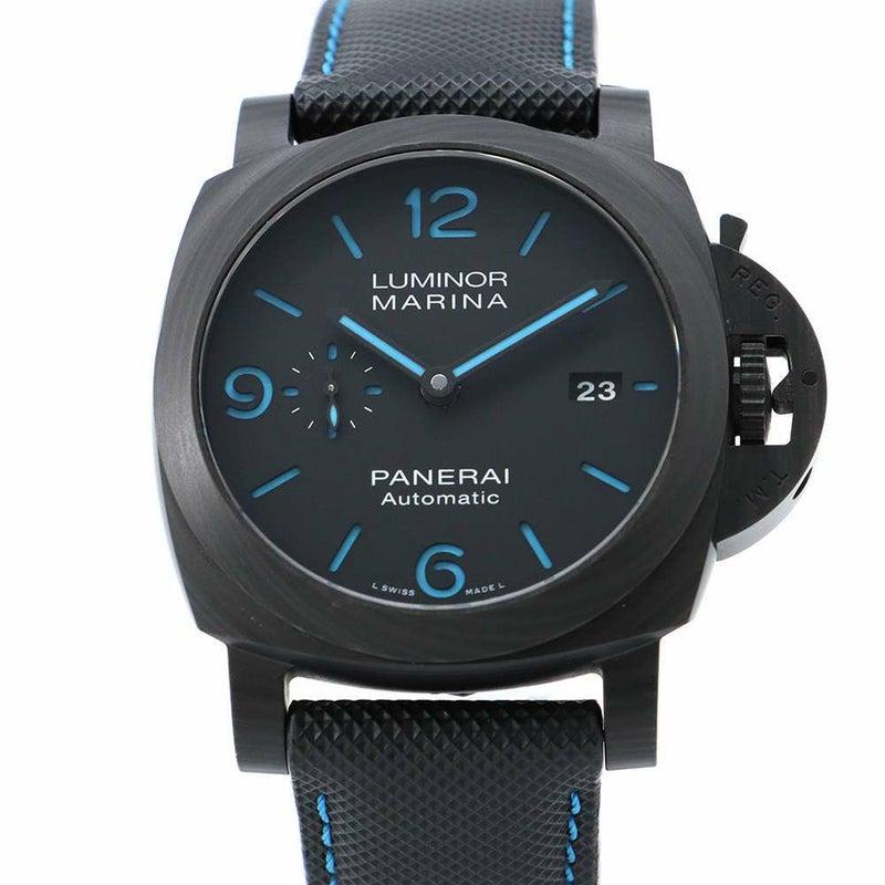 パネライ ルミノール マリーナ カーボテック W番 PAM01661 PANERAI 腕時計 黒文字盤