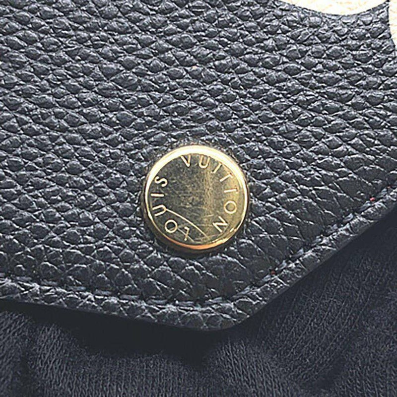 ルイヴィトン チェーンウォレット バイカラー モノグラム・アンプラント ポシェット・フェリシー M80482 黒 ブラック