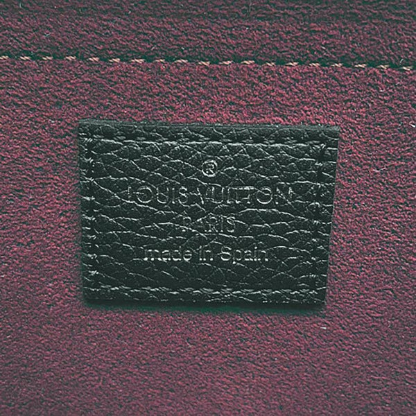 ルイヴィトン チェーンウォレット バイカラー モノグラム・アンプラント ポシェット・フェリシー M80482 黒 ブラック