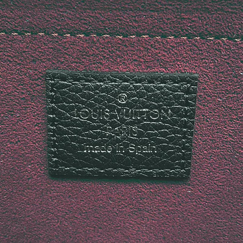 ルイヴィトン チェーンウォレット バイカラー モノグラム・アンプラント ポシェット・フェリシー M80482 黒 ブラック