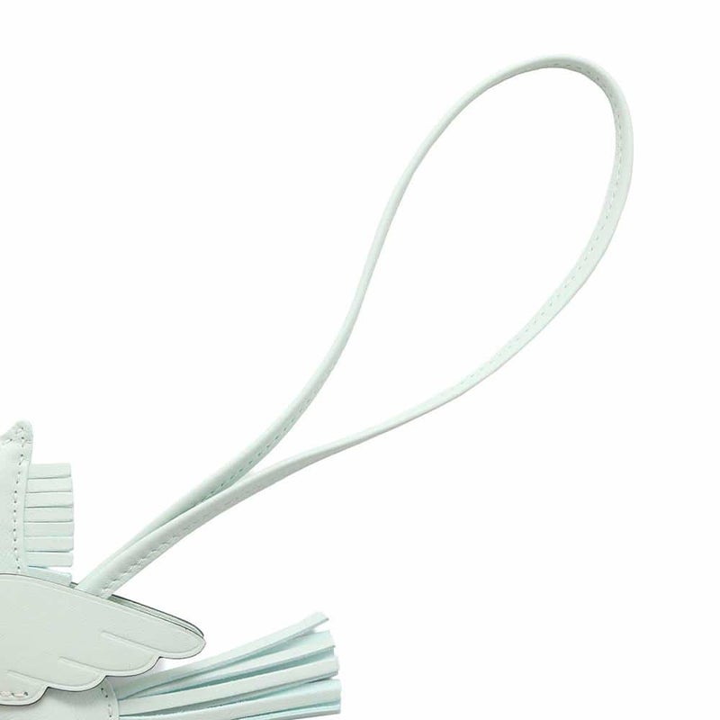 エルメス バッグチャーム ロデオPM ペガサス ヴェールペパーミント ラムスキン W刻印