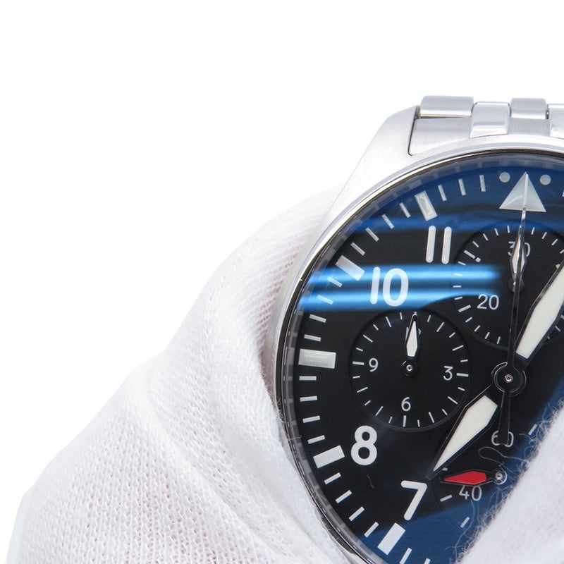 IWC パイロットウォッチ クロノグラフ 43 IW378002 腕時計 黒文字盤