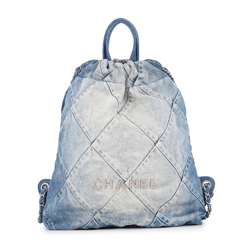 シャネル リュック シャネル22 スモール デニム AS3859 CHANEL バックパック