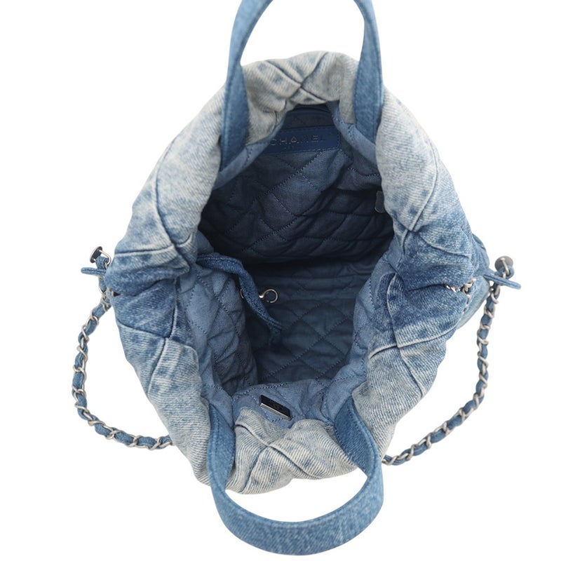 シャネル リュック シャネル22 スモール デニム AS3859 CHANEL バックパック