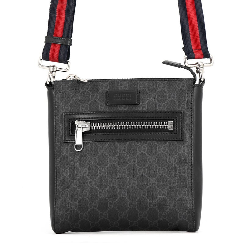 グッチ ショルダーバッグ GGスプリーム スモール メッセンジャーバッグ 523599 GUCCI 黒