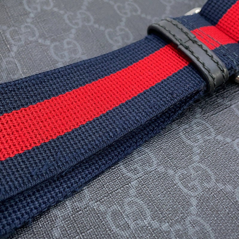 グッチ ショルダーバッグ GGスプリーム スモール メッセンジャーバッグ 523599 GUCCI 黒