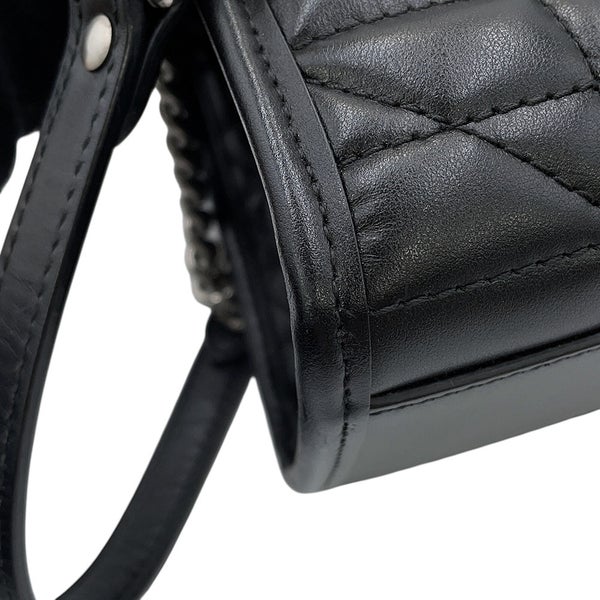 グッチ トートバッグ GGマーモント チェーントート レザー 681483 GUCCI 黒