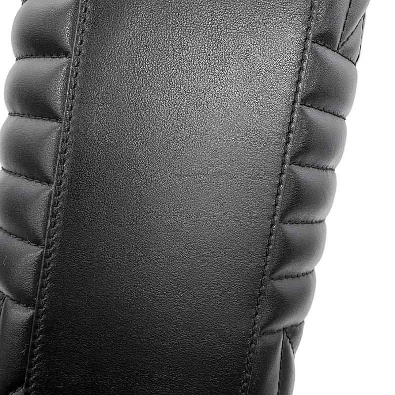 グッチ トートバッグ GGマーモント チェーントート レザー 681483 GUCCI 黒