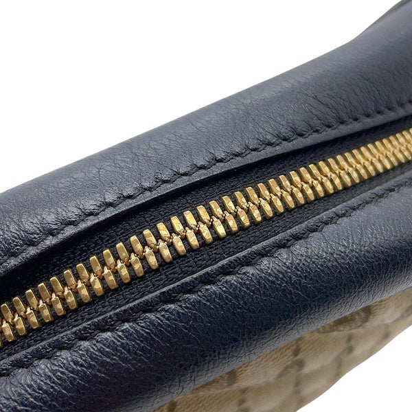 グッチ ショルダーバッグ GGマーモント GGキャンバス/レザー 447632 GUCCI 黒