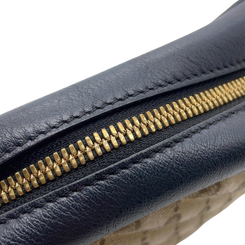 グッチ ショルダーバッグ GGマーモント GGキャンバス/レザー 447632 GUCCI 黒