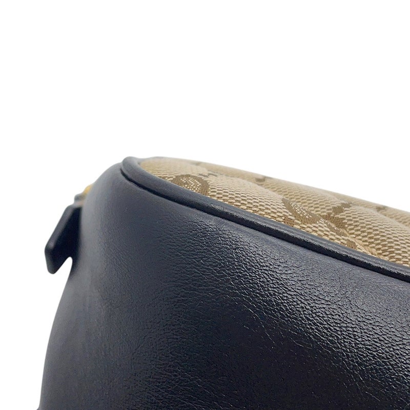 グッチ ショルダーバッグ GGマーモント GGキャンバス/レザー 447632 GUCCI 黒