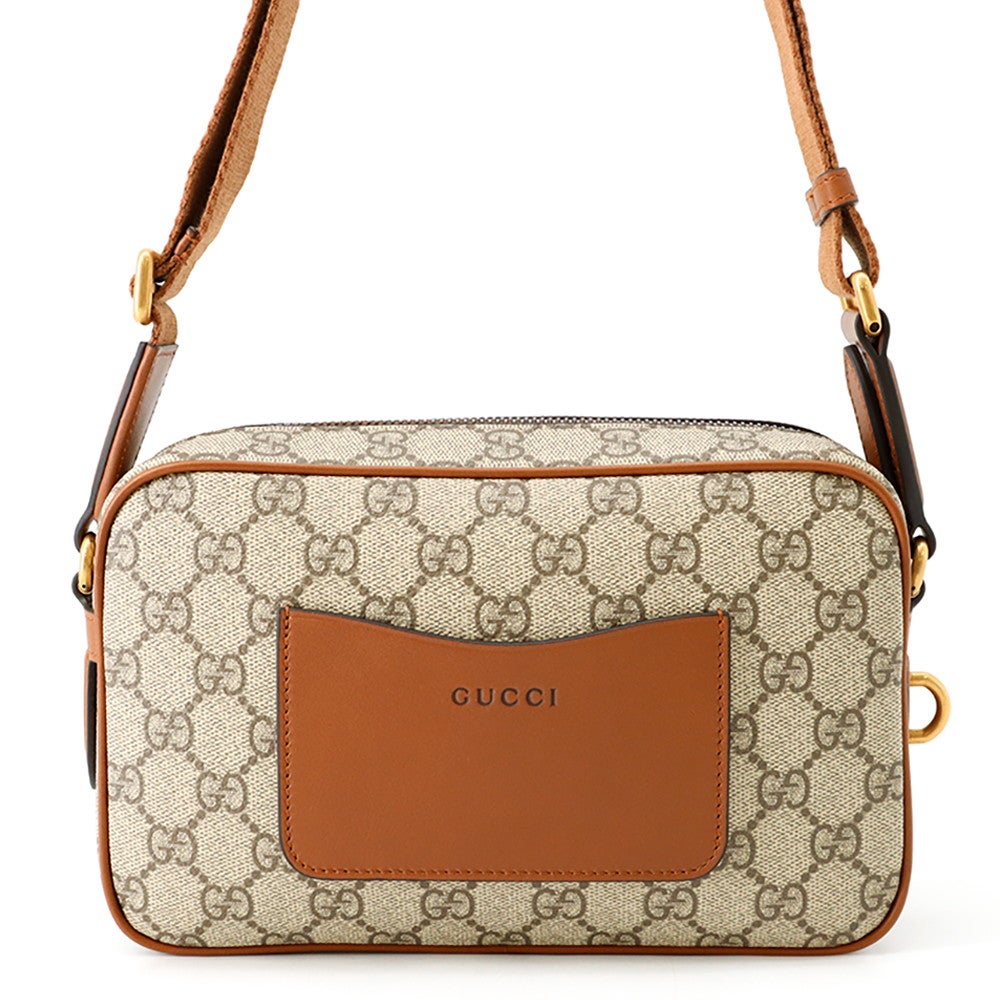 グッチ ショルダーバッグ GGエンブレム PVC レザー 821216 GUCCI