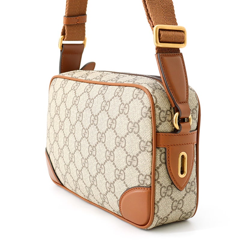 グッチ ショルダーバッグ GGエンブレム PVC レザー 821216 GUCCI