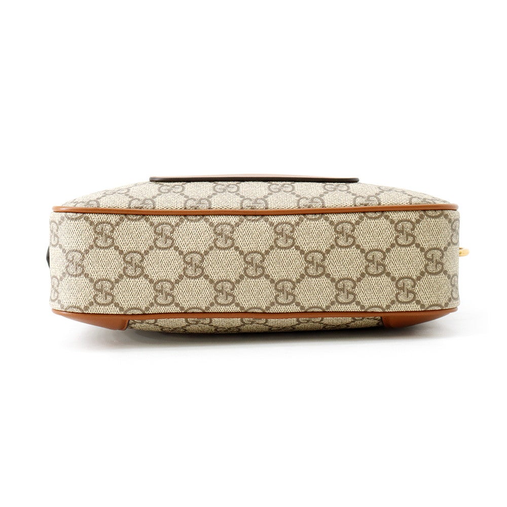 グッチ ショルダーバッグ GGエンブレム PVC レザー 821216 GUCCI