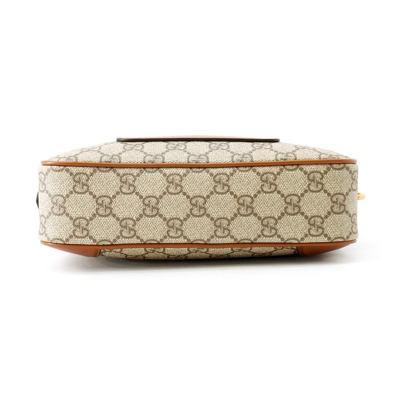 グッチ ショルダーバッグ GGエンブレム PVC レザー 821216 GUCCI