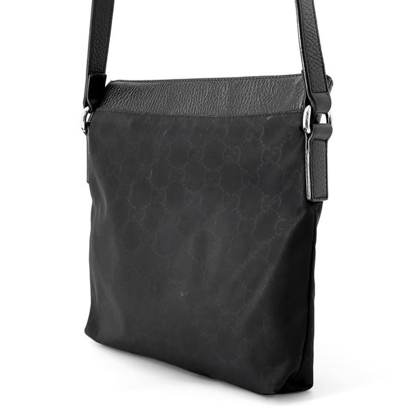 グッチ ショルダーバッグ GG ナイロン 510339 GUCCI バッグ 黒 アウトレット品