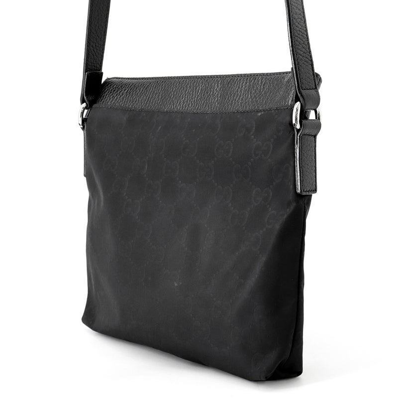 グッチ ショルダーバッグ GG ナイロン 510339 GUCCI バッグ 黒 アウトレット品