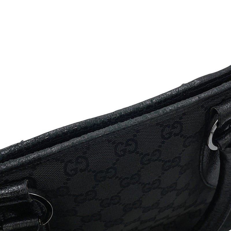グッチ トートバッグ GGキャンバス 113011 GUCCI 黒