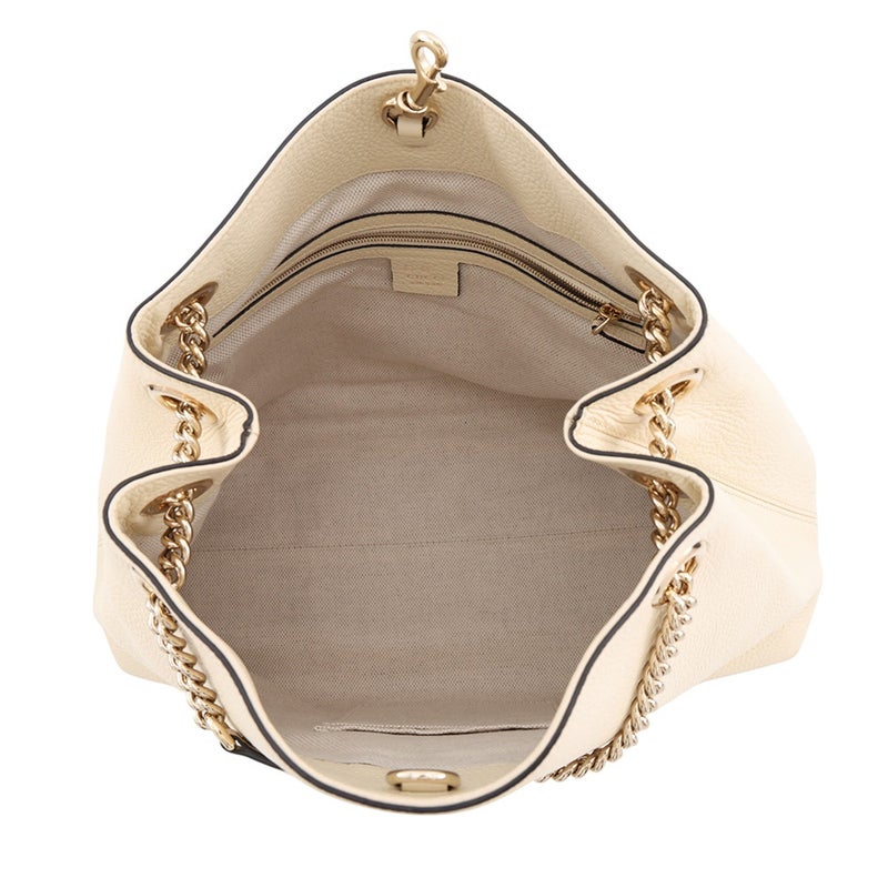 グッチ トートバッグ インターロッキングG ソーホー チェーントート レザー 536196 GUCCI 2way アウトレット品