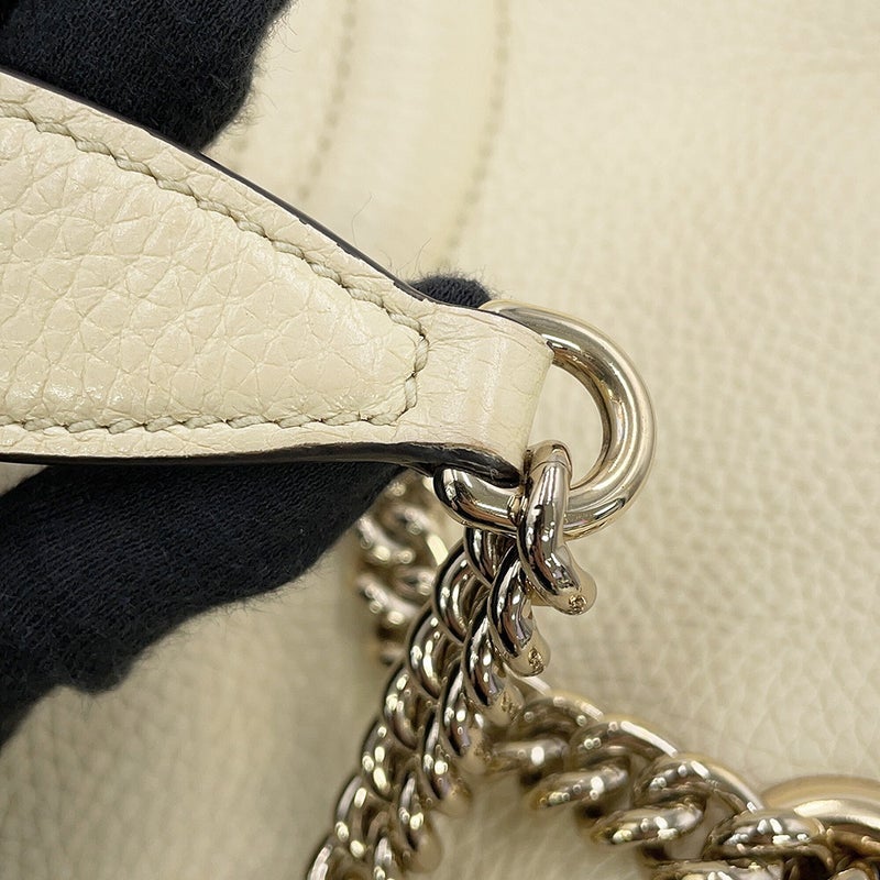 グッチ トートバッグ インターロッキングG ソーホー チェーントート レザー 536196 GUCCI 2way アウトレット品