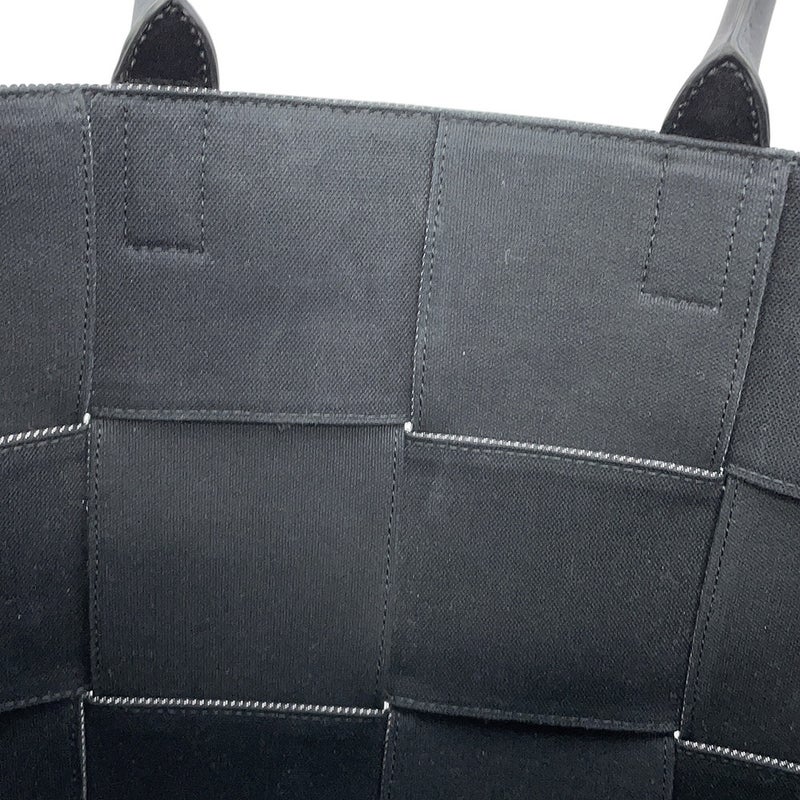 ボッテガヴェネタ トートバッグ マキシイントレチャート アルコトート ミディアム キャンバス 787336 BOTTEGA VENETA