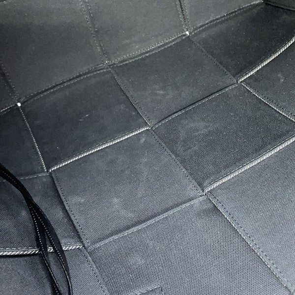 ボッテガヴェネタ トートバッグ マキシイントレチャート アルコトート ミディアム キャンバス 787336 BOTTEGA VENETA