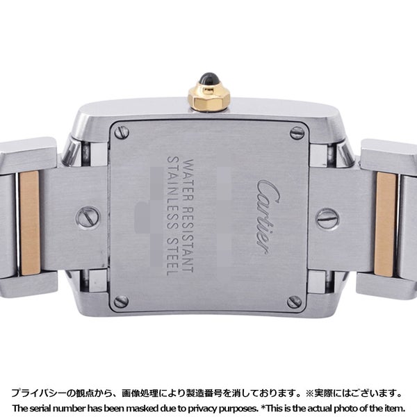 カルティエ タンクフランセーズ SM 160周年記念限定モデル アジア限定1200本 Cartier 腕時計 シルバー/ピンク文字盤