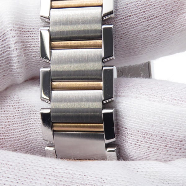 カルティエ タンクフランセーズ SM 160周年記念限定モデル アジア限定1200本 Cartier 腕時計 シルバー/ピンク文字盤