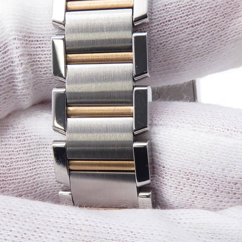 カルティエ タンクフランセーズ SM 160周年記念限定モデル アジア限定1200本 Cartier 腕時計 シルバー/ピンク文字盤