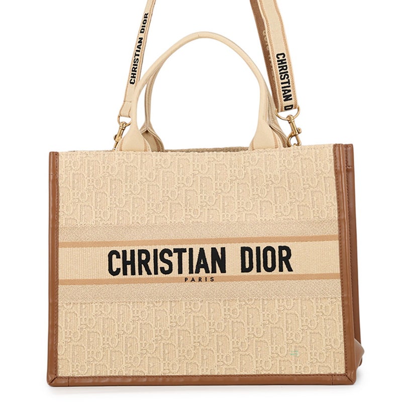 ディオール トートバッグ ブックトート ミディアム キャンバス M1324CZCC Christian Dior 2way