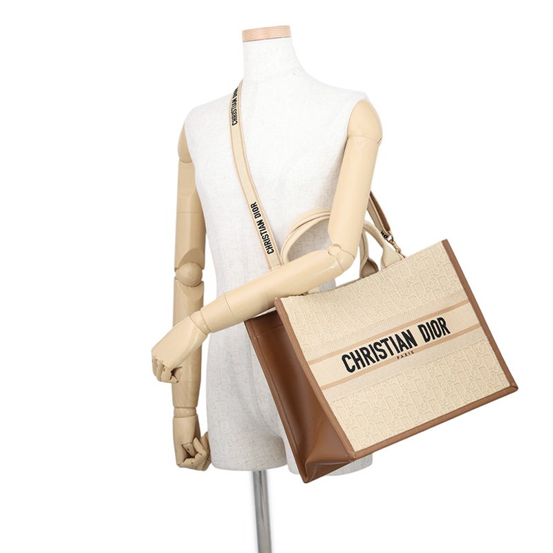 ディオール トートバッグ ブックトート ミディアム キャンバス M1324CZCC Christian Dior 2way