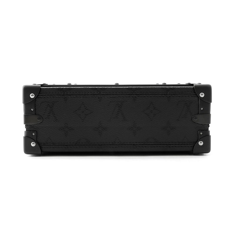 ルイヴィトン ショルダーバッグ モノグラム・ミッドナイト ハンドル・トランク バックル M29118 LOUIS VUITTON メンズ 黒 ブラック
