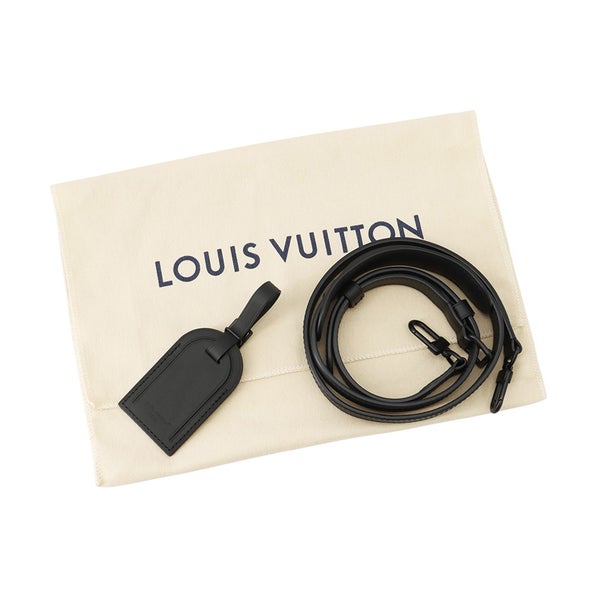 ルイヴィトン ショルダーバッグ モノグラム・ミッドナイト ハンドル・トランク バックル M29118 LOUIS VUITTON メンズ 黒 ブラック