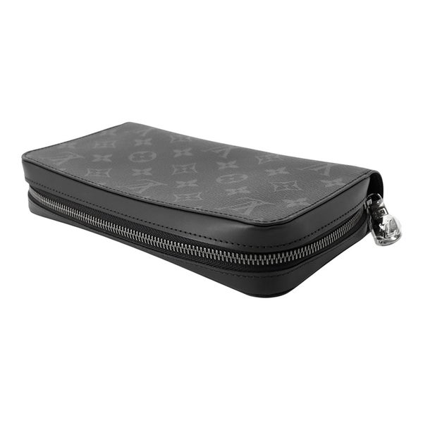 ルイヴィトン 長財布 モノグラム・エクリプス ジッピーXL M61698 LOUIS VUITTON ヴィトン 財布 メンズ 黒 ブラック 新型金具