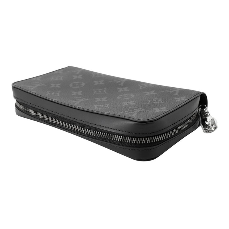 ルイヴィトン 長財布 モノグラム・エクリプス ジッピーXL M61698 LOUIS VUITTON ヴィトン 財布 メンズ 黒 ブラック 新型金具