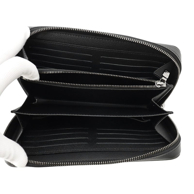 ルイヴィトン 長財布 モノグラム・エクリプス ジッピーXL M61698 LOUIS VUITTON ヴィトン 財布 メンズ 黒 ブラック 新型金具