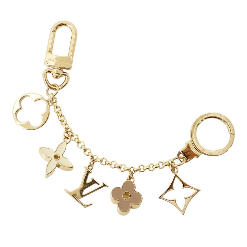 ルイヴィトン バッグチャーム チェーン フルール ドゥ モノグラム M65111 LOUIS VUITTON キーホルダー モノグラムフラワー