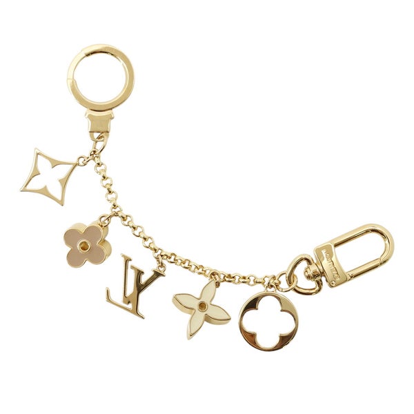 ルイヴィトン バッグチャーム チェーン フルール ドゥ モノグラム M65111 LOUIS VUITTON キーホルダー モノグラムフラワー