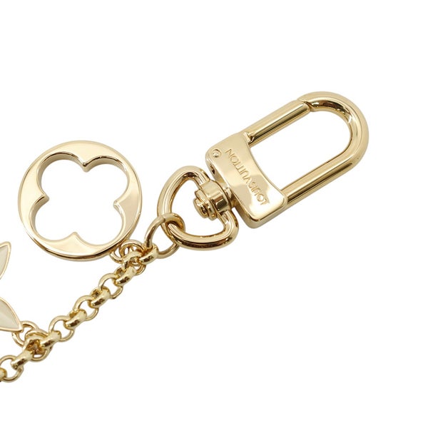 ルイヴィトン バッグチャーム チェーン フルール ドゥ モノグラム M65111 LOUIS VUITTON キーホルダー モノグラムフラワー