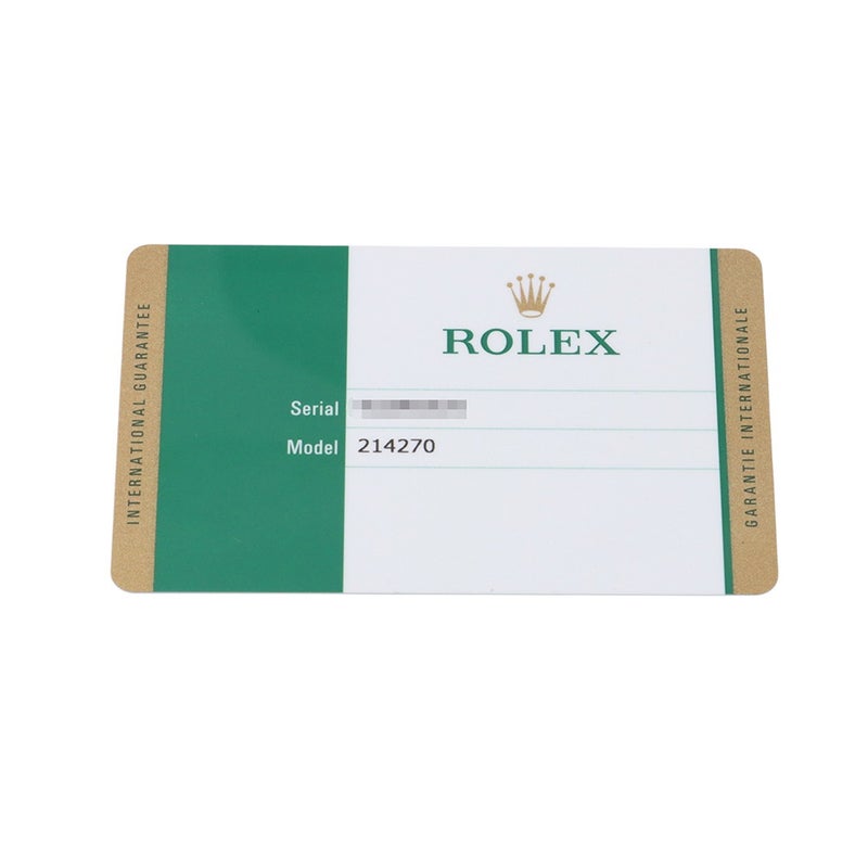 ロレックス エクスプローラー1 ランダムシリアル ルーレット 214270 ROLEX 腕時計 黒文字盤
