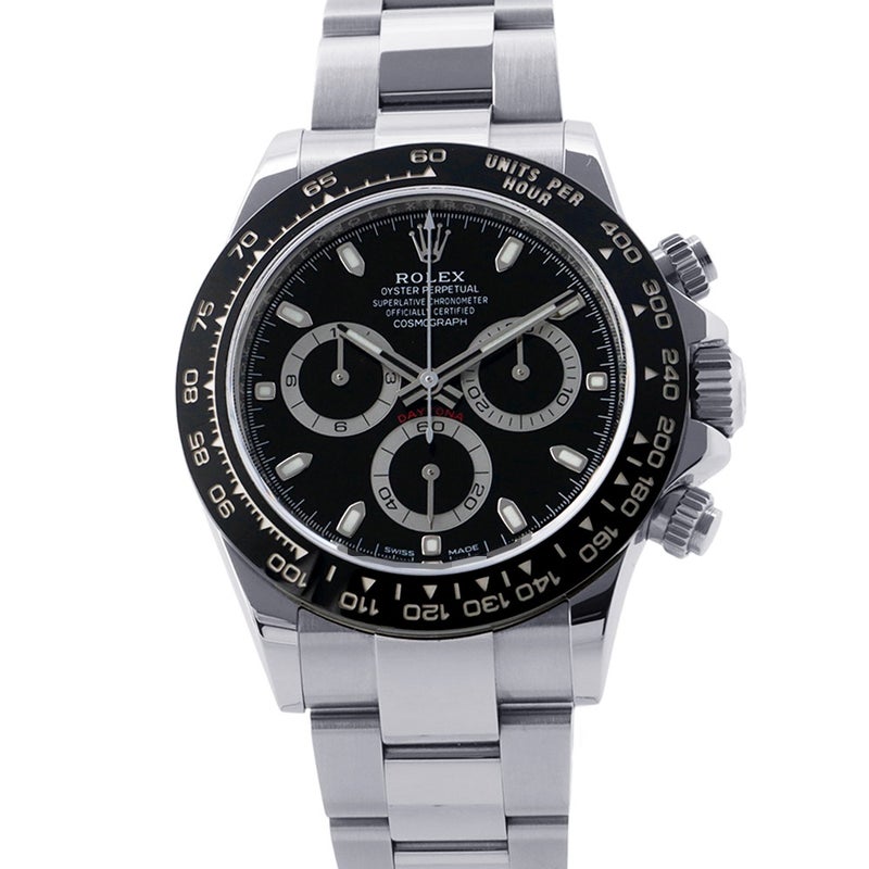 ロレックス コスモグラフ デイトナ ランダムシリアル ルーレット 116500LN ROLEX 腕時計 黒文字盤