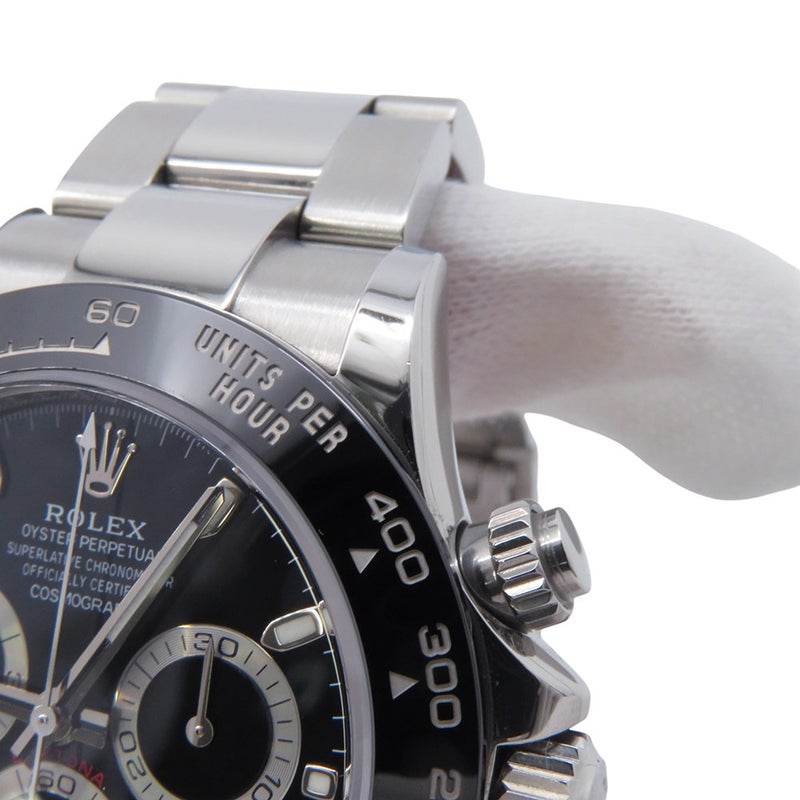 ロレックス コスモグラフ デイトナ ランダムシリアル ルーレット 116500LN ROLEX 腕時計 黒文字盤