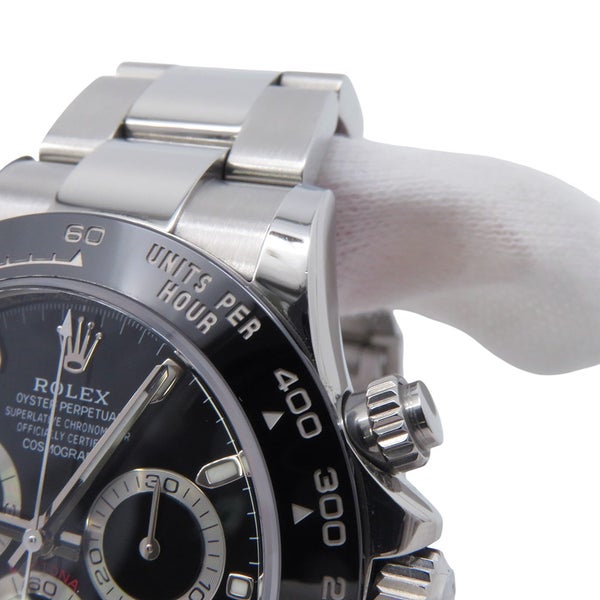 ロレックス コスモグラフ デイトナ ランダムシリアル ルーレット 116500LN ROLEX 腕時計 黒文字盤