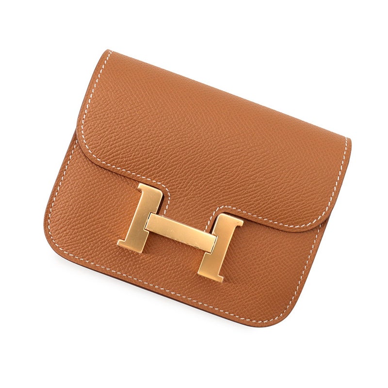 エルメス 財布 コンスタンス スリム ゴールド/ゴールド金具 エプソン G刻印 HERMES 財布