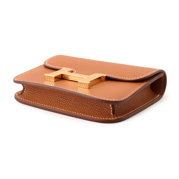 エルメス 財布 コンスタンス スリム ゴールド/ゴールド金具 エプソン G刻印 HERMES 財布