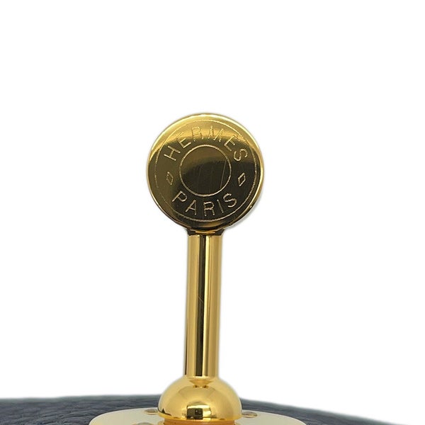 エルメス ハンドバッグ リンディ ミニ キャバン/ゴールド金具 トリヨンクレマンス K刻印 2wayショルダーバッグ