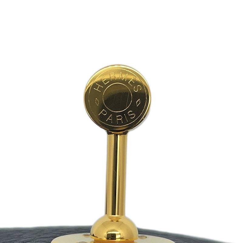 エルメス ハンドバッグ リンディ ミニ キャバン/ゴールド金具 トリヨンクレマンス K刻印 2wayショルダーバッグ